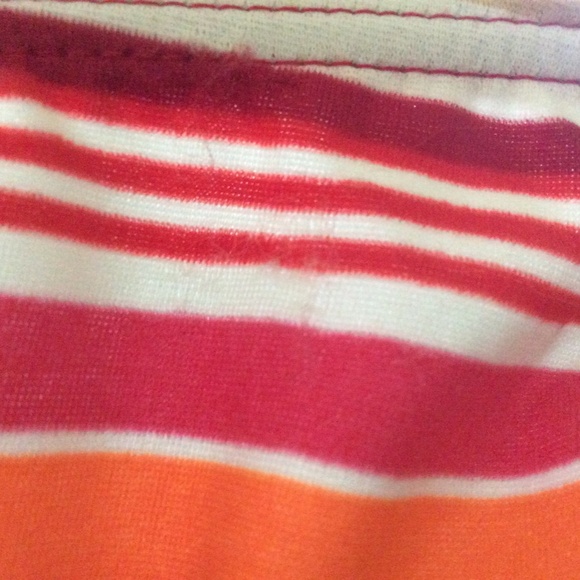 Vintage BALTEX Women's Bathing Suit Cover up Skirt Stripped Swimwear Summer - Picture 7 of 7